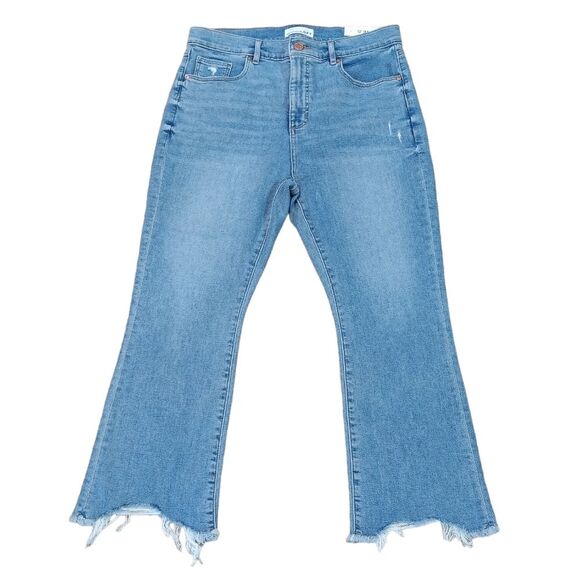 NWT Loft High Waist Flare Crop Jeans - Picture 3 of 13